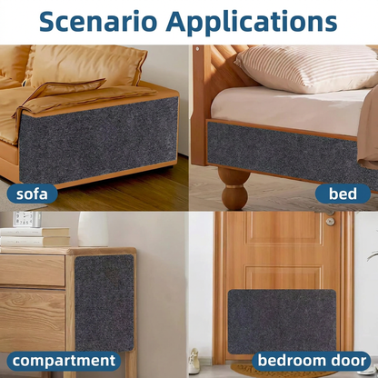 Self-Adhesive Cat Scratcher Mat — Trimmable Scratch Pad