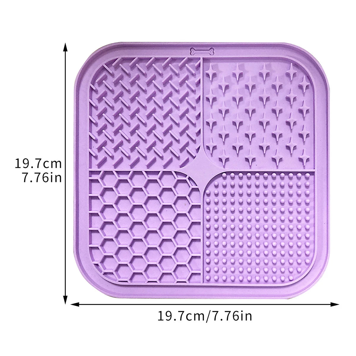 Silicone Cat Lick Mat — Slow Feeder Pad with Suction Cup