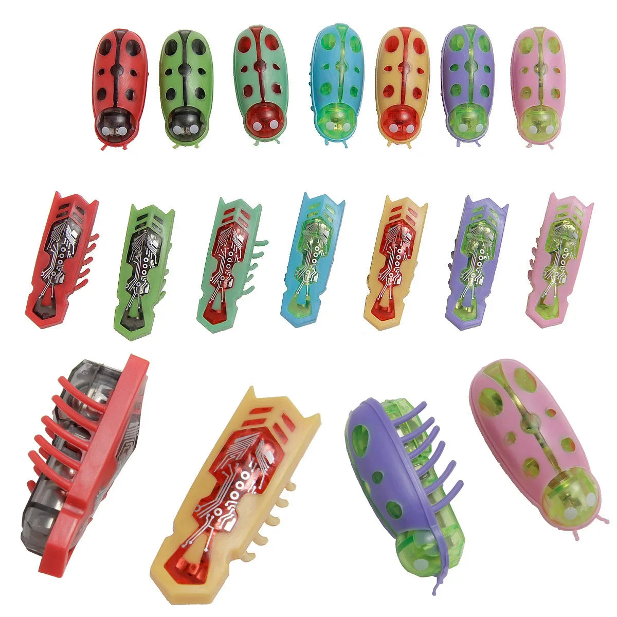 Mini Electric Bug Cat Toy — Interactive Ladybird Beetle Shape