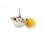 Handsfree Feather Cat Wand — Suction Cup Base