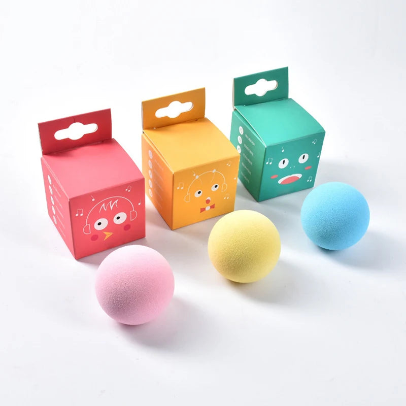 Smart Interactive Cat Ball — Catnip & Touch-Activated Sound
