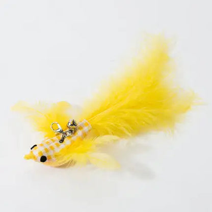 Handsfree Feather Cat Wand — Suction Cup Base