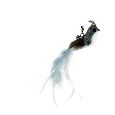Handsfree Feather Cat Wand — Suction Cup Base