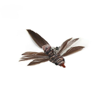 Handsfree Feather Cat Wand — Suction Cup Base