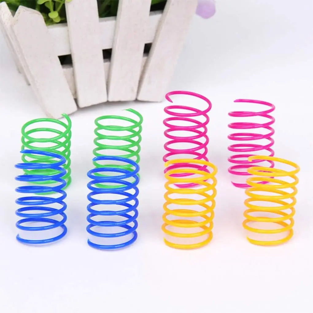 12-Piece Cat Spring Toy Set - Interactive Kitten Toys