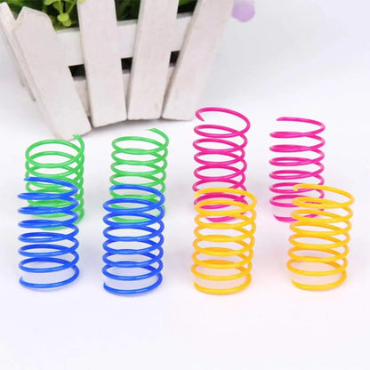 12-Piece Cat Spring Toy Set - Interactive Kitten Toys