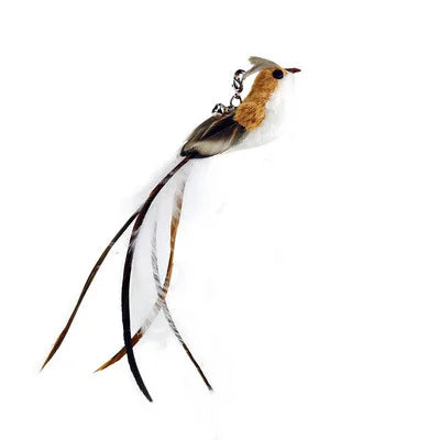 Handsfree Feather Cat Wand — Suction Cup Base