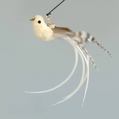 Handsfree Feather Cat Wand — Suction Cup Base
