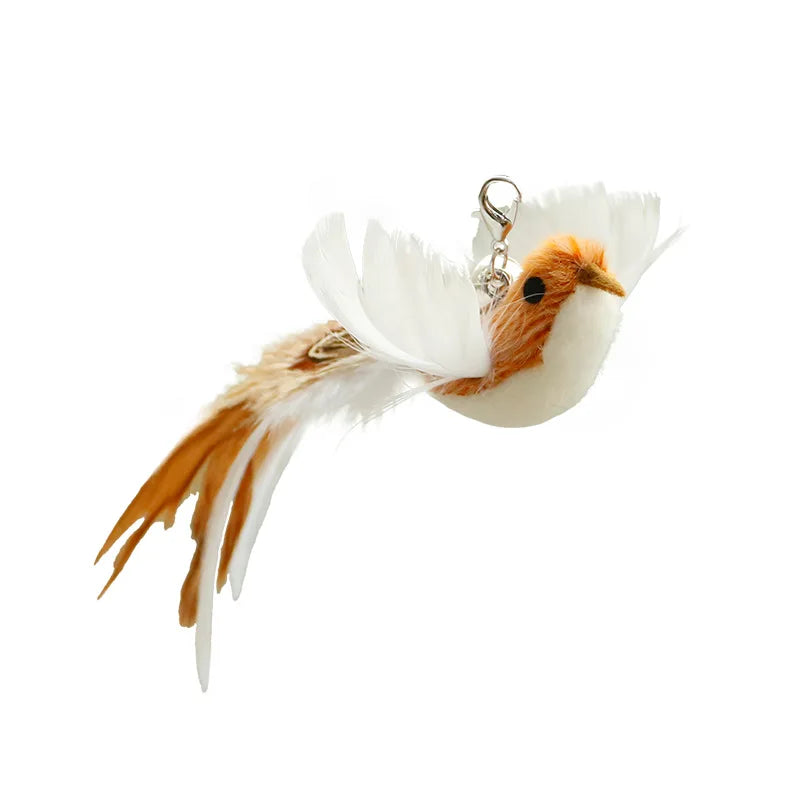 Handsfree Feather Cat Wand — Suction Cup Base