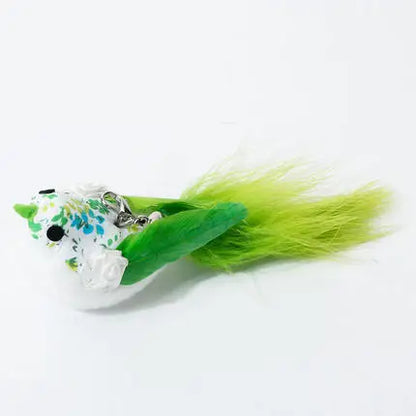 Handsfree Feather Cat Wand — Suction Cup Base