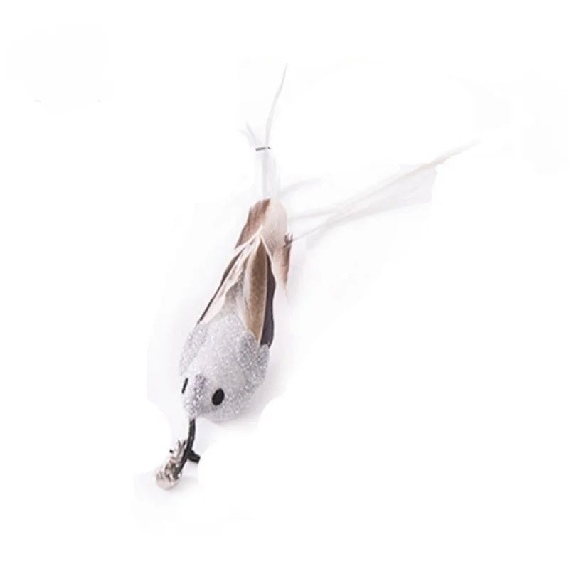 Handsfree Feather Cat Wand — Suction Cup Base