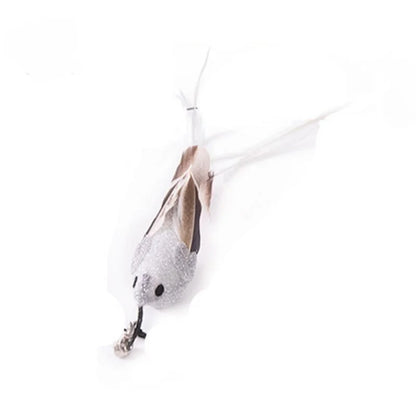 Handsfree Feather Cat Wand — Suction Cup Base