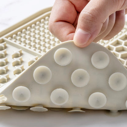 Silicone Cat Lick Mat — Slow Feeder Pad with Suction Cup